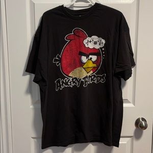 Angry Birds Fifth Sun 100% Cotton black Tshirt 2XL